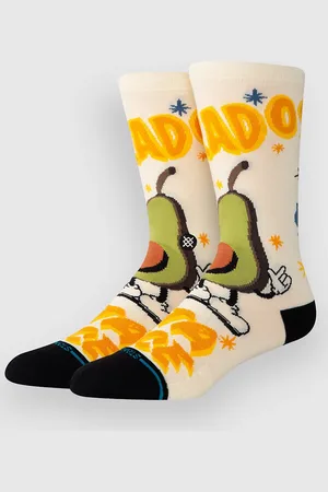 Stance Food Stand Crew Socks à motifs