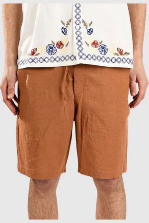 Anerkjendt Aklt James Cot/Linen Ela Short marron