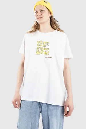 ICECREAM Ydwtiys Logo T-Shirt blanc