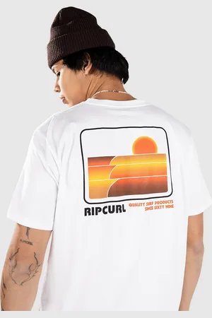 Rip Curl Surf Revival Stacked T-Shirt blanc