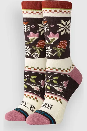 Stance Mistling Toes Crew Chaussettes à motifs