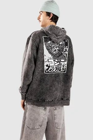 Santa Cruz X Godzilla Hand Sweat à capuche noir