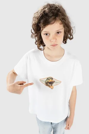 Dravus Wack! Yth Kids T-Shirt blanc