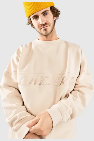 Santa Cruz Tonal Stripe Panel Crew Sweat
