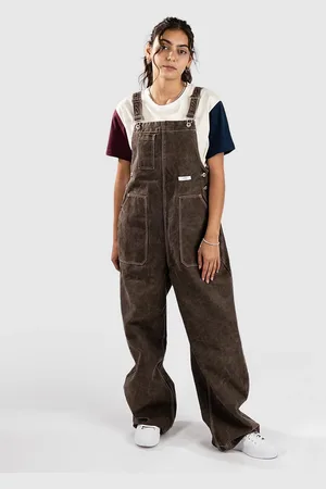 Element 70 Dungaree Canvas Pantalon marron