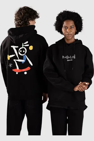 Macba Life Skateboy Sweat à capuche noir