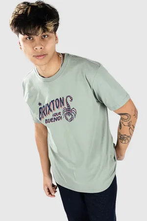 Brixton Vinton Standard T-Shirt vert