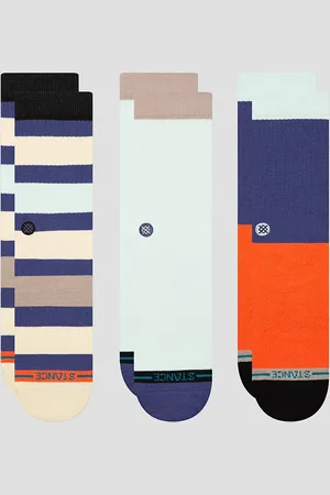 Stance Bayside Crew 3 Pack Socks à motifs