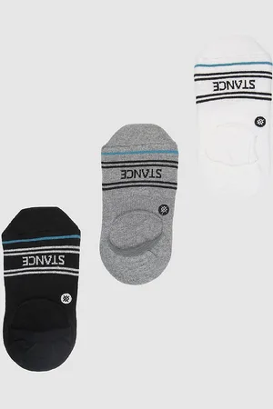 Stance Basic 3 Pack No Show Socks à motifs