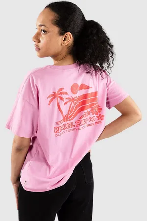 Rip Curl Ocean Tech Relaxed T-Shirt rose