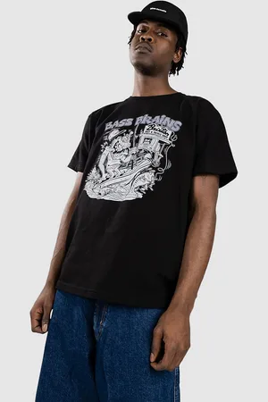 Brixton Bass Brains Monster T-Shirt noir