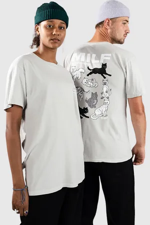 Rip N Dip Man I Love Felines T-Shirt gris