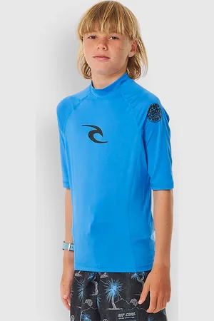 Rip Curl Brand Wave Upf Kids Lycra bleu