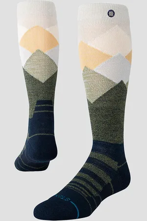 Stance Misty Mid Wool Snow Chaussettes techniques bleu