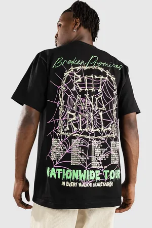 Broken Promises Rot And Roll T-Shirt noir