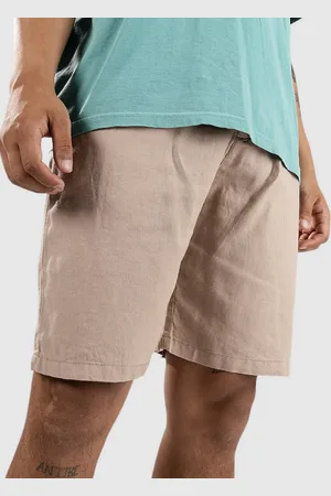 Denim Project Long Linen Short marron
