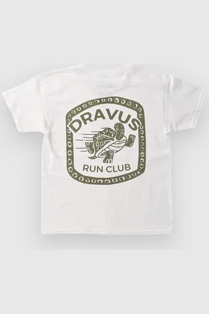 Dravus Run Club Kids T-Shirt blanc