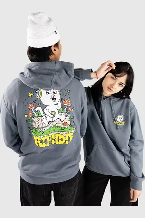 Rip N Dip Shroom Song Sweat à capuche bleu