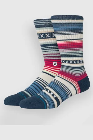 Stance Curren St Crew Chaussettes bleu