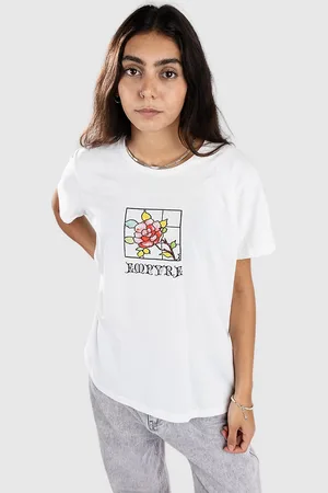 Empyre Glass Rose T-Shirt blanc