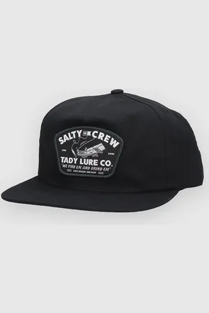Salty Crew Grind Em 5 Panel Chapeau noir