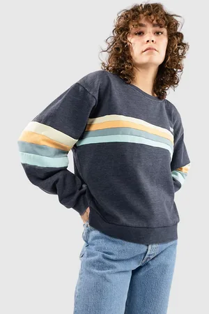 Rip Curl Surf Revival Pannelled Crew Sweat bleu