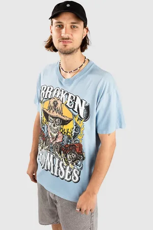 Broken Promises Scarecrow T-Shirt bleu
