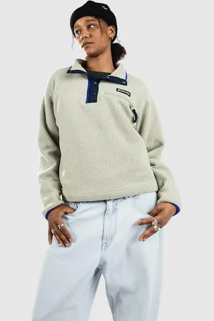 Columbia Helvetia II Cropped Half Snap Fleece Sweat à capuche zippé vert