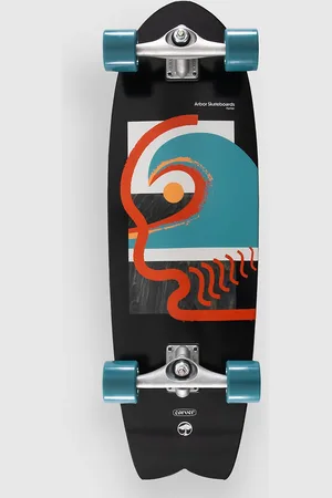 Arbor Cx Fat Fish 32" Surfskate à motifs