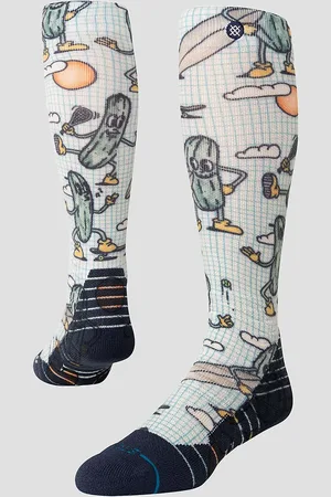 Stance Feeling Pickled Mid Poly Snow Chaussettes techniques à motifs