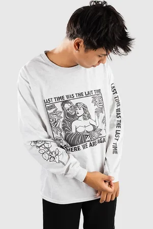 Broken Promises Last Time T-Shirt gris