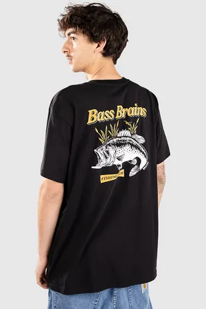 Brixton Bass Brains T-Shirt noir