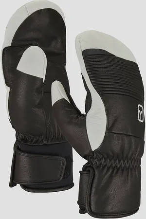 ORTOVOX Full Leather Moufles noir