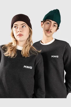 POW Protect Our Winters Mini Left Chest Crew Sweat noir