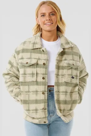 Rip Curl Sunrise Session Sherpa Veste vert