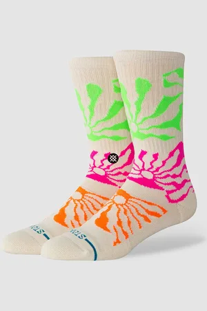 Stance Hot Sun Socks blanc