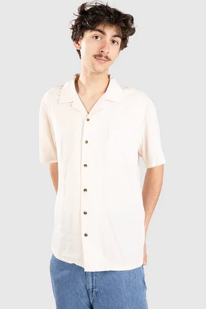 Brixton Bunker Camp Collar Chemise blanc