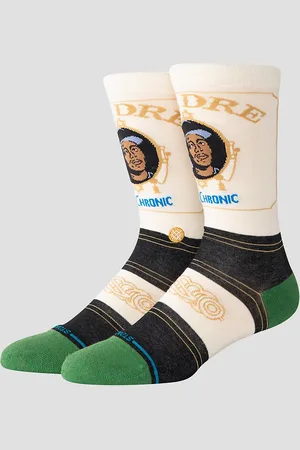Stance The Chronic Crew Socks à motifs