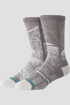Stance Death Star Sw Crew Socks à motifs