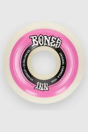 Bones Originals 100A V5 Sidecut 53mm Roues blanc