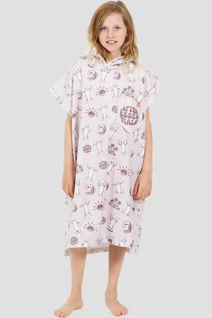 After New Kids Poncho de surf rose