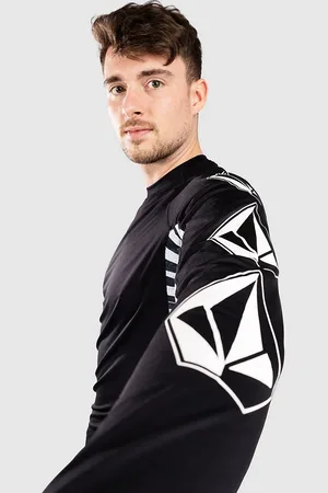 Volcom Surf Vitals J Robinson Tght Longsleeve Rash noir