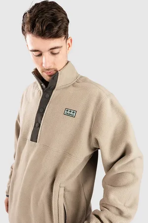 Dravus Echo Sweat à capuche zippé marron