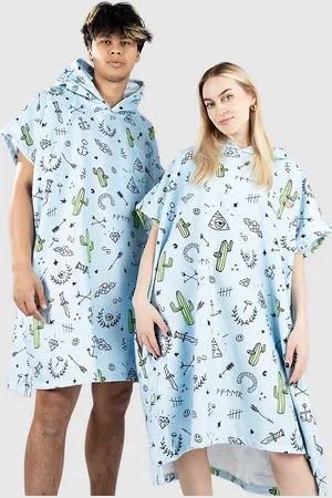 After Hype Poncho de surf bleu