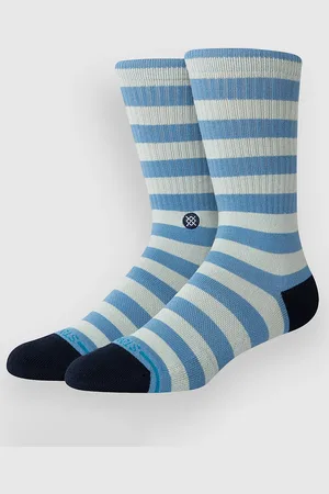 Stance Breton Crew Socks bleu