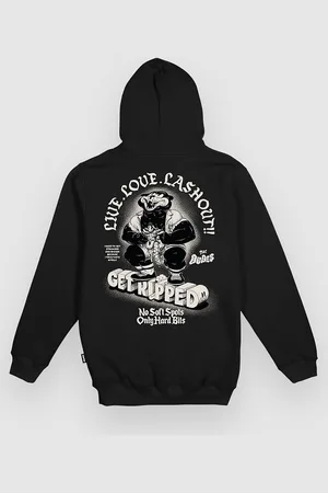 The Dudes Ripped Seasonal Hoodie noir