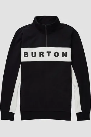 Burton Lowball 1/4 Sweat à capuche zippé noir