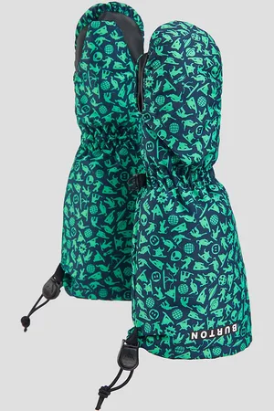 Burton Grom Kids Moufles vert