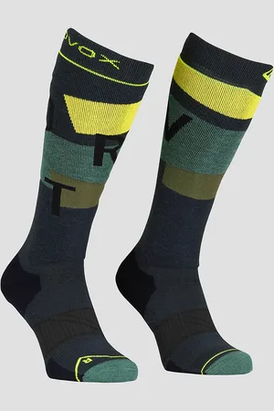 ORTOVOX Freeride Long Cozy Chaussettes techniques noir