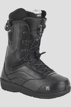 Nitro Crown TLS 2025 Boots de Snowboard noir